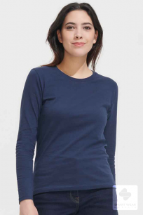 SOL'S Ladies Imperial Long Sleeve T-Shirt-Lds Imper. LS