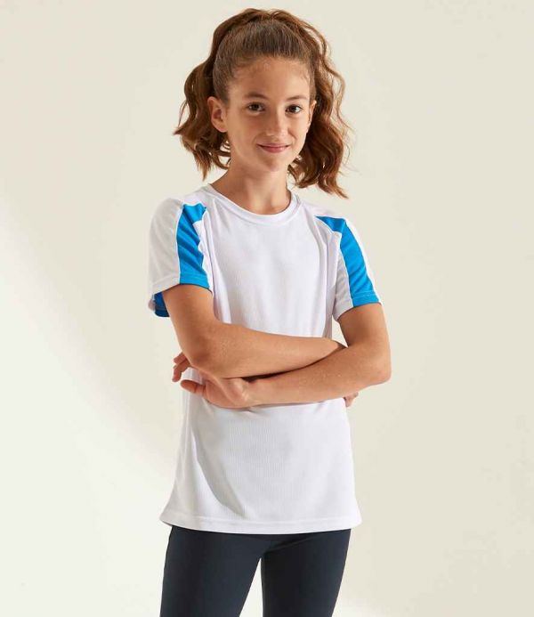 AWDis Kids Cool Contrast T-Shirt-JC003J